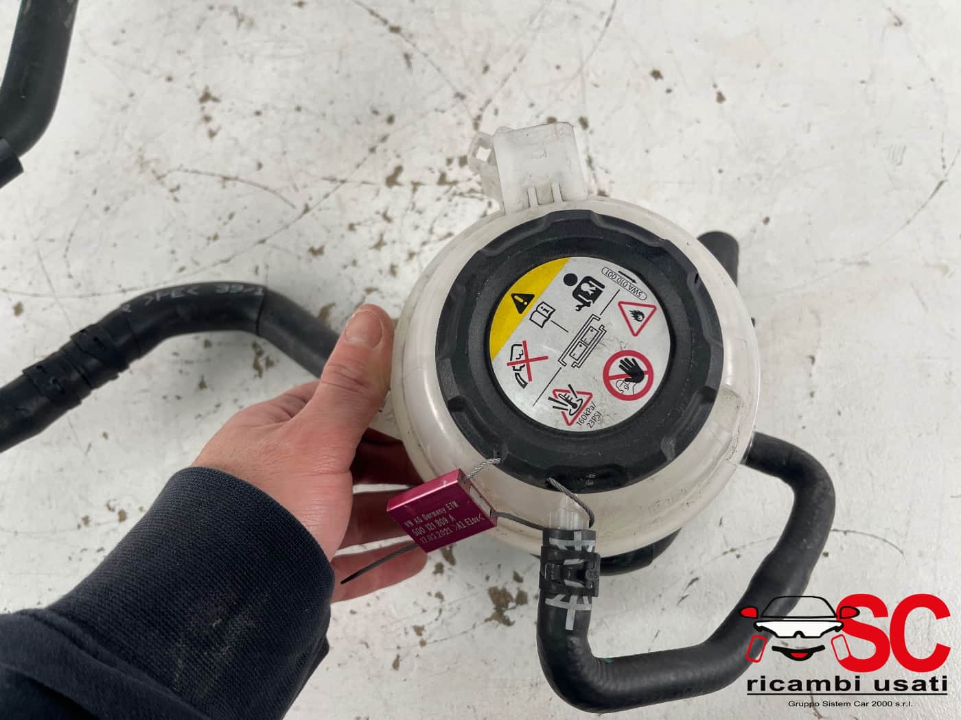 Vaschetta Liquido Raffreddamento Audi A3 8y 5Q0121407Q - 41743 Vaschetta Liquido Raffreddamento Audi A3 8y 5Q0121407Q - 41743