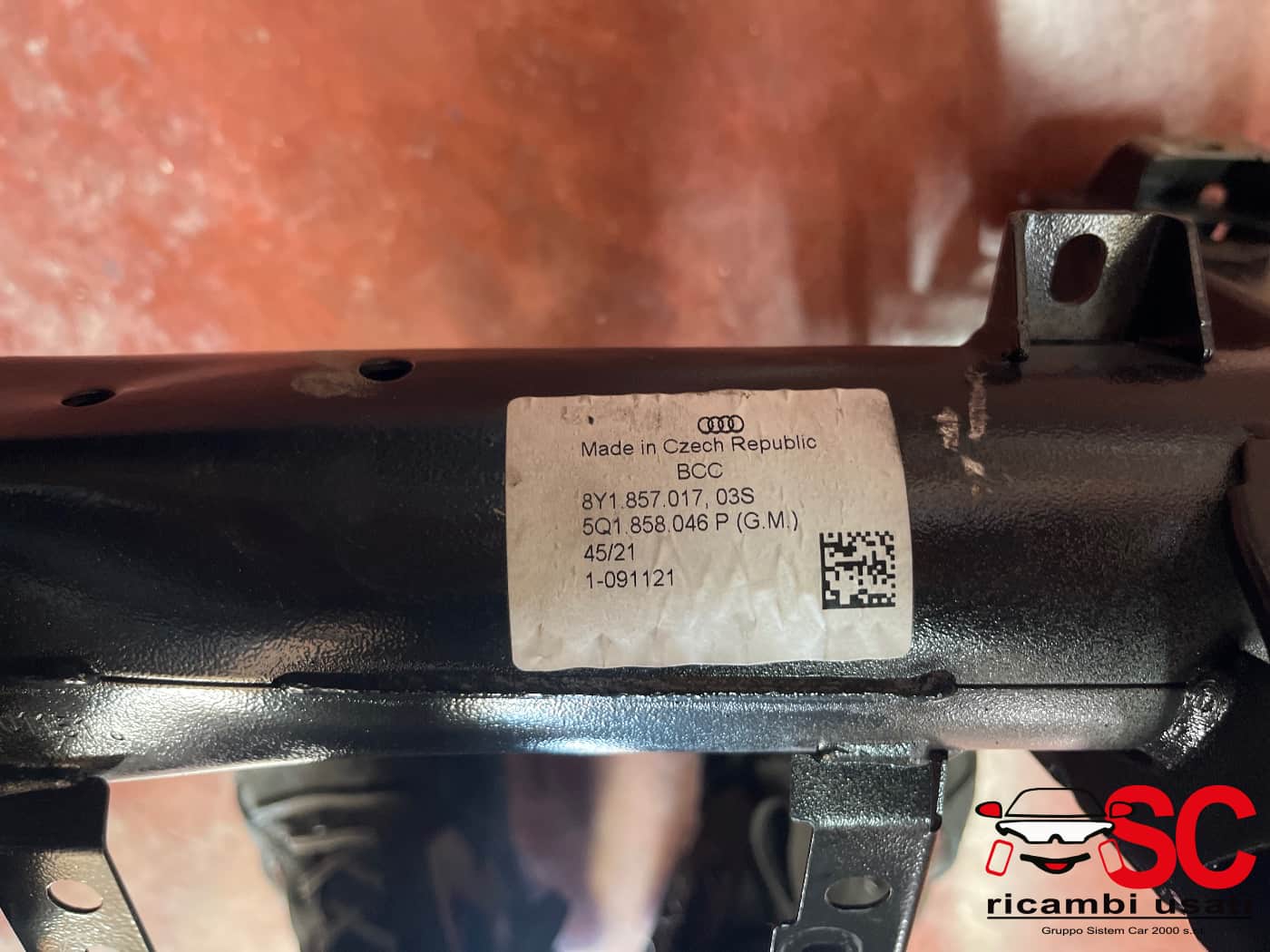 Traversa Sotto Cruscotto Audi A3 8y 8Y1857017 - 41762 Traversa Sotto Cruscotto Audi A3 8y 8Y1857017 - 41762