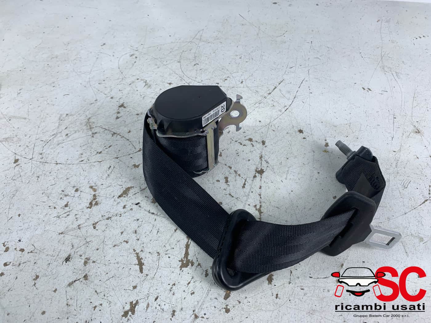 Cintura Di Sicurezza Posteriore Dx Peugeot 2008 96781658XY - 41837 Cintura Di Sicurezza Posteriore Dx Peugeot 2008 96781658XY - 41837