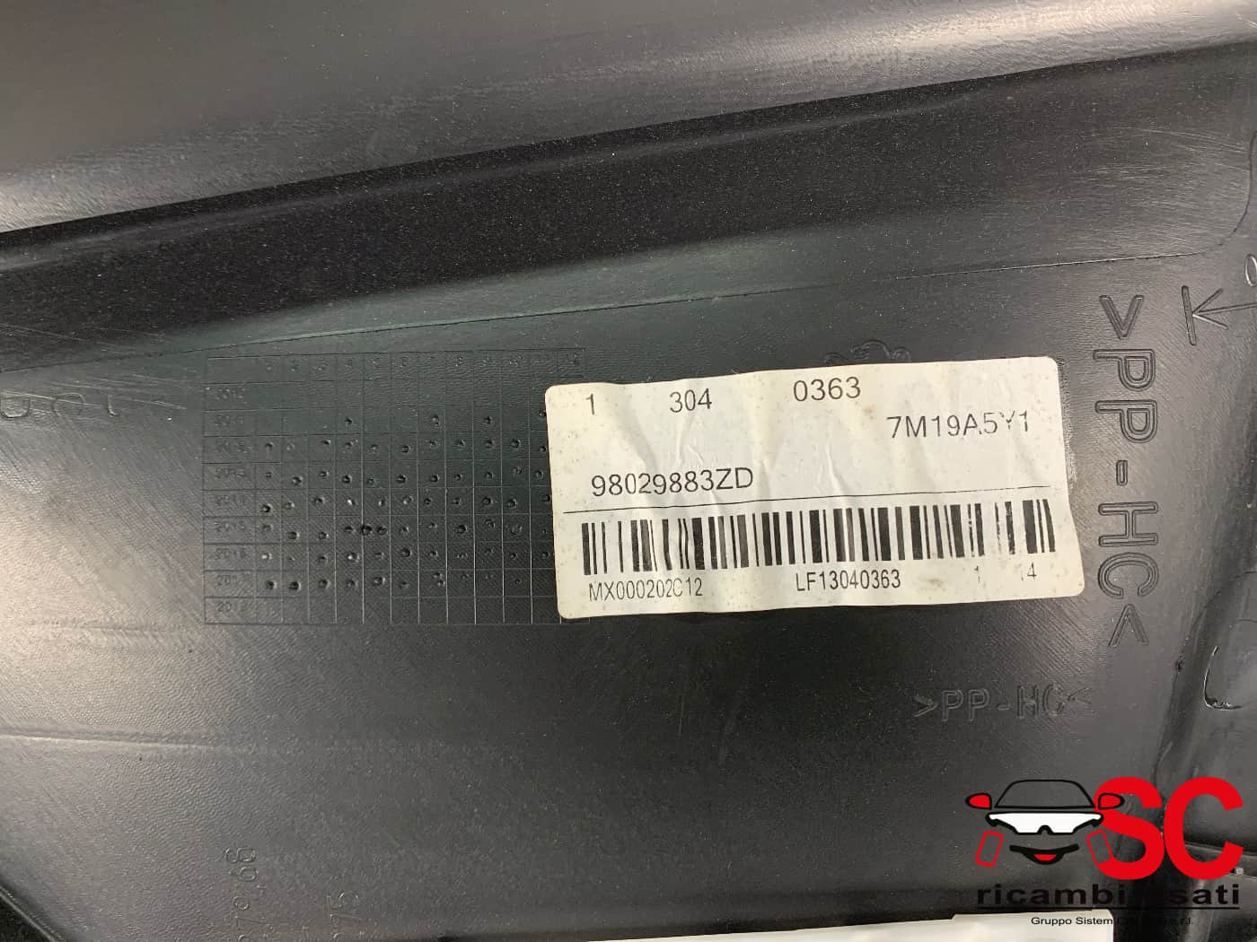 Pannello Porta Anteriore Sinistra Peugeot 2008 98029883ZD - 41846