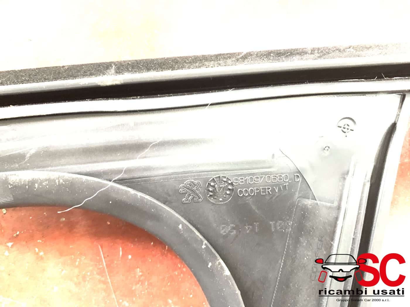 Guarnizione Porta Ant Destra Peugeot 2008 9810970680 - 41847