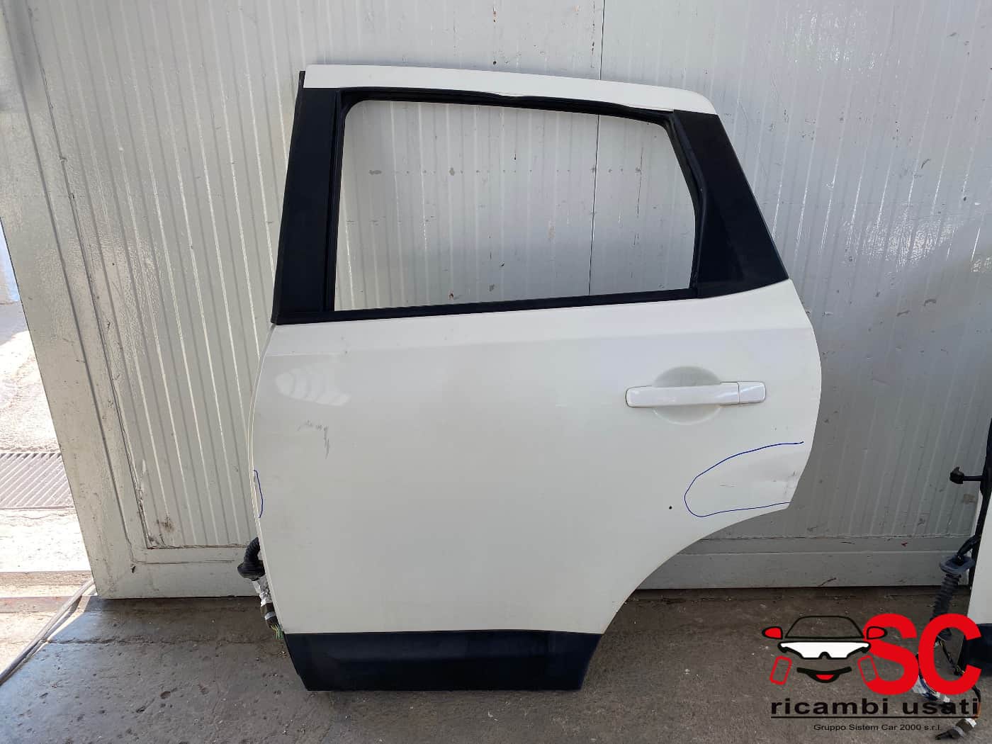 Porta Posteriore Sinistra Nissan Qashqai J10 - W00250 Porta Posteriore Sinistra Nissan Qashqai J10 - W00250