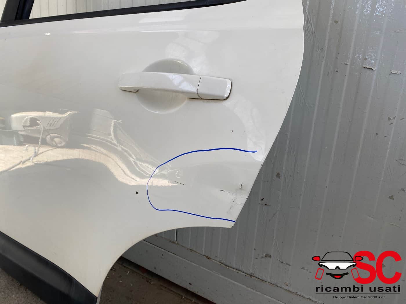 Porta Posteriore Sinistra Nissan Qashqai J10 - W00250 Porta Posteriore Sinistra Nissan Qashqai J10 - W00250