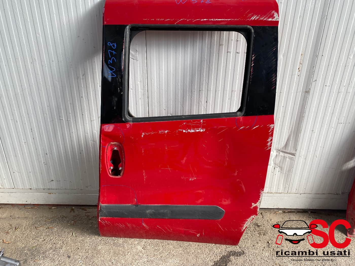 Porta Scorrevole Sinistra Fiat Doblo  - W00378