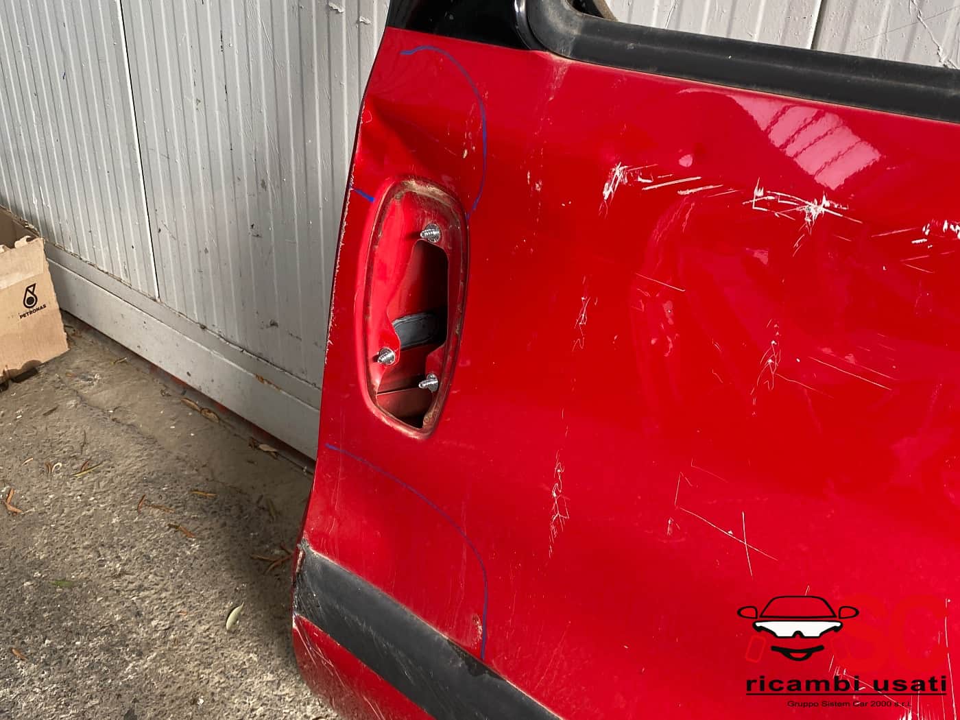 Porta Scorrevole Sinistra Fiat Doblo  - W00378