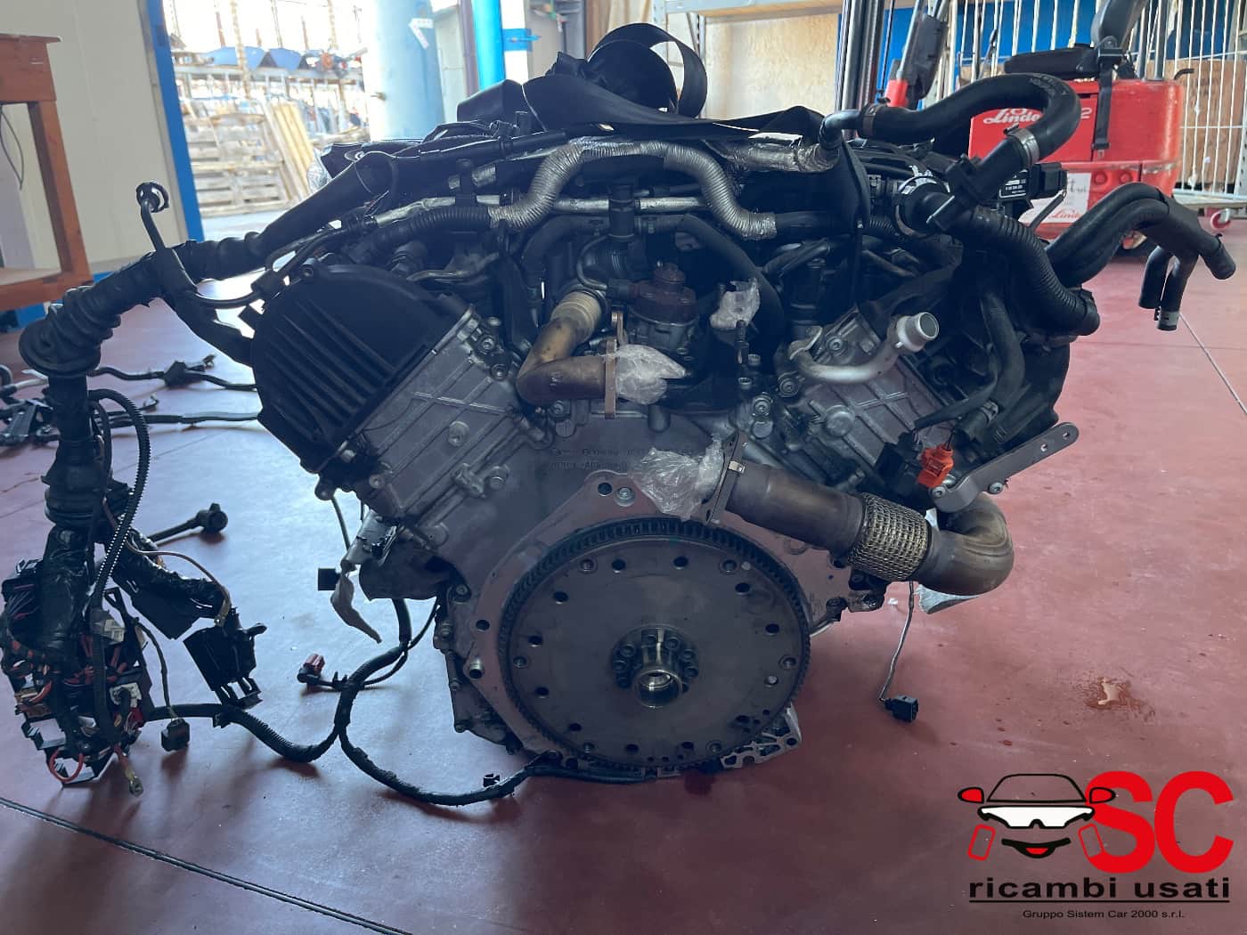 Motore Audi A5 Coupe 3.0 Tdi V6 150kw - W00411 Motore Audi A5 Coupe 3.0 Tdi V6 150kw - W00411