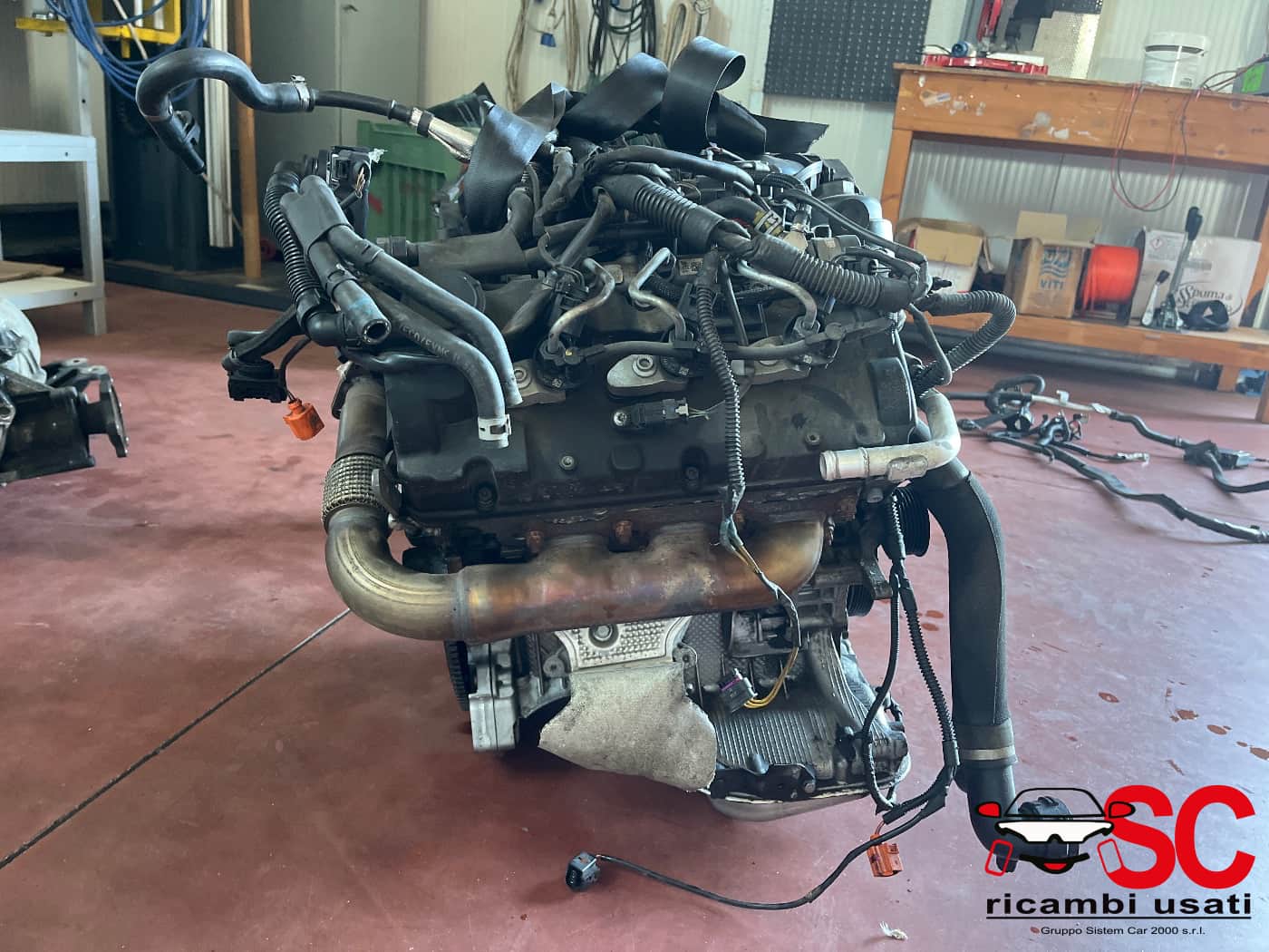 Motore Audi A5 Coupe 3.0 Tdi V6 150kw - W00411 Motore Audi A5 Coupe 3.0 Tdi V6 150kw - W00411