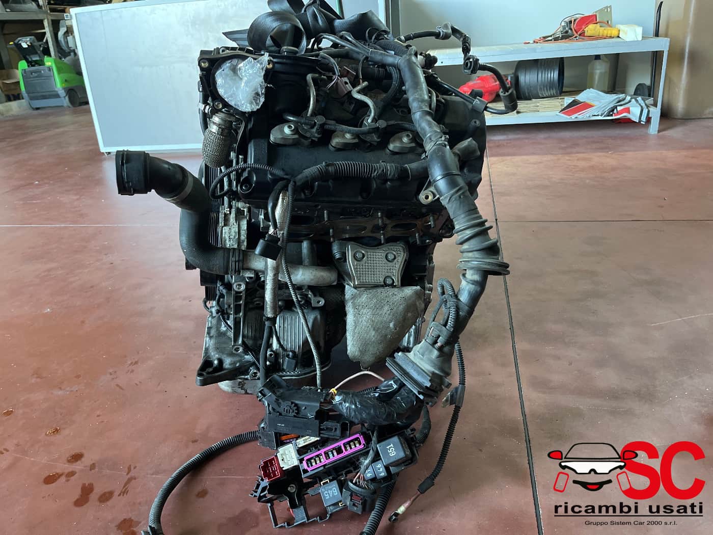 Motore Audi A5 Coupe 3.0 Tdi V6 150kw - W00411 Motore Audi A5 Coupe 3.0 Tdi V6 150kw - W00411