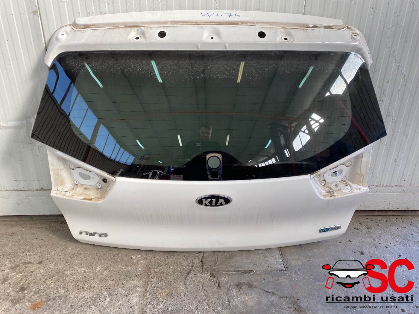 Portellone cofano Kia Niro - W00474 Portellone cofano Kia Niro - W00474