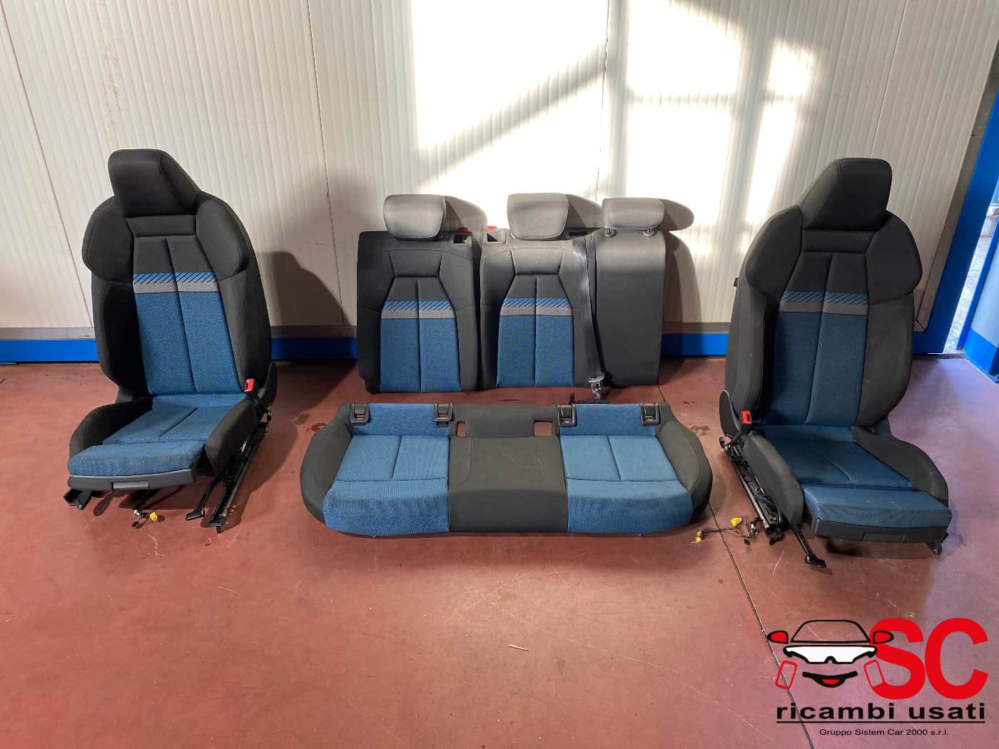 Sedili Audi A3 S Line Bi Color - W00568 Sedili Audi A3 S Line Bi Color - W00568