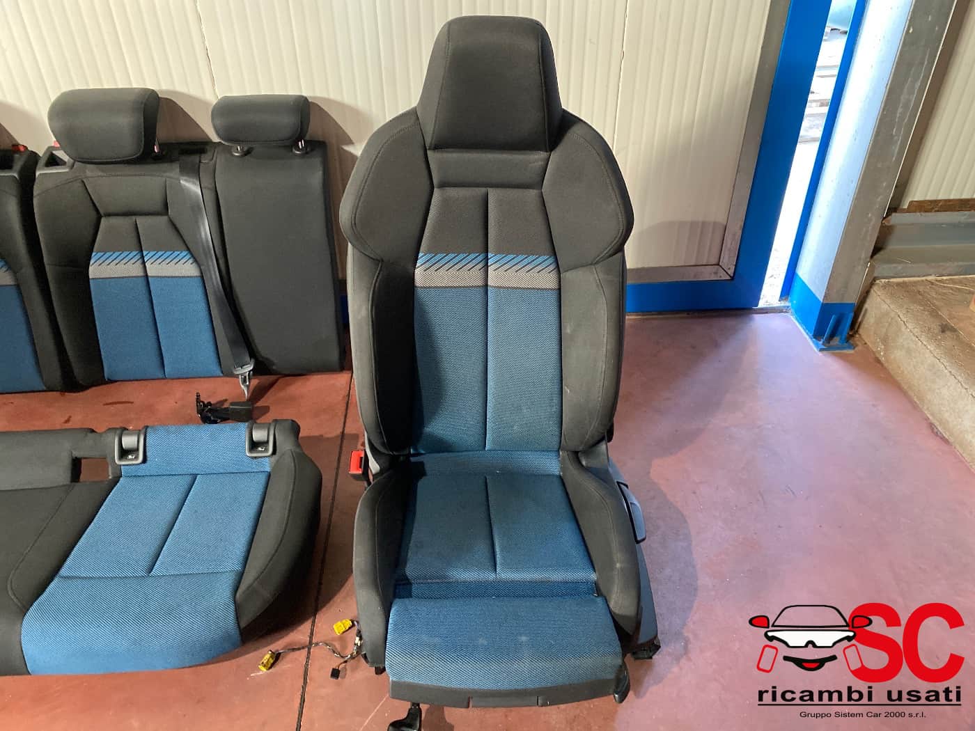 Sedili Audi A3 S Line Bi Color - W00568 Sedili Audi A3 S Line Bi Color - W00568