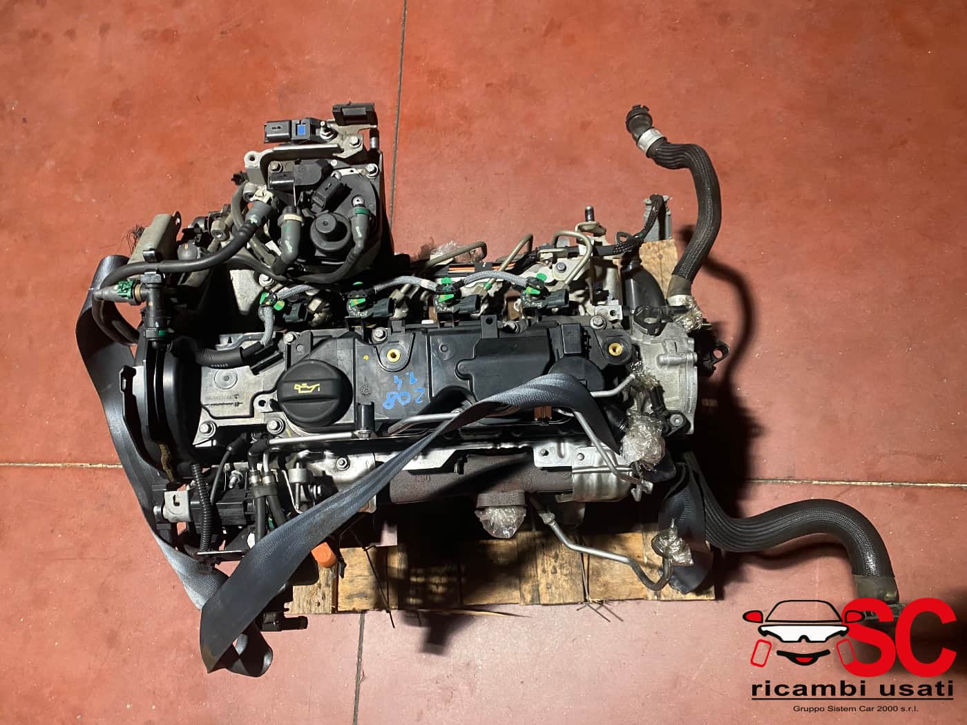 Motore 1.4 HDi Peugeot 208 BHR 110.000 KM