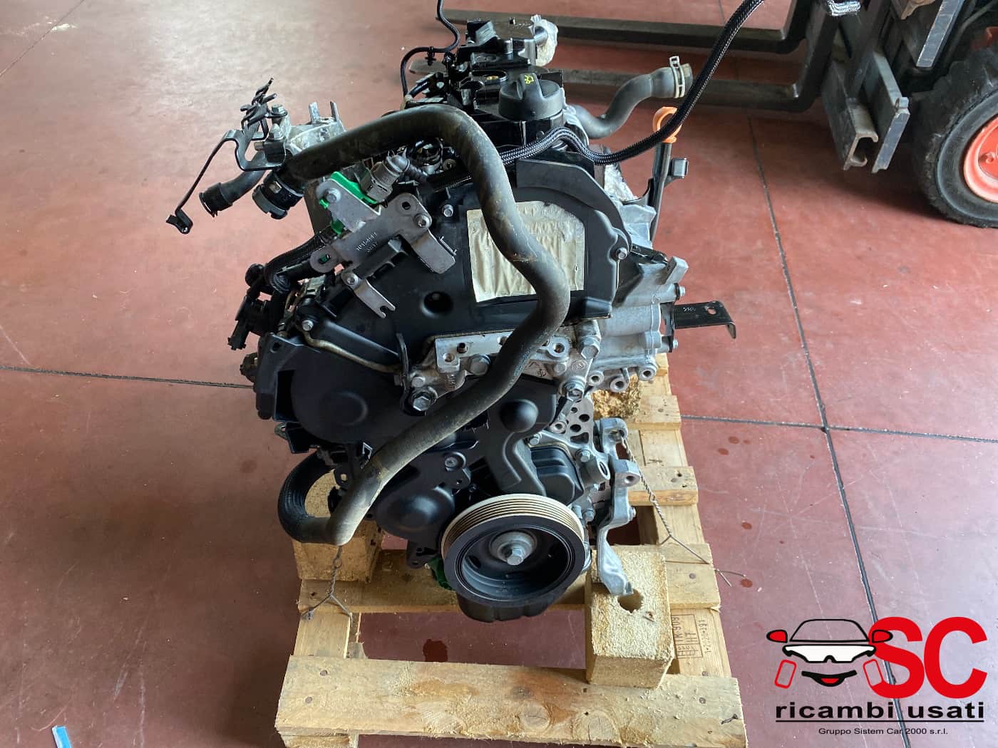 Motore 1.6 Hdi Peugeot 2008 BH02 120.000 KM - W00582