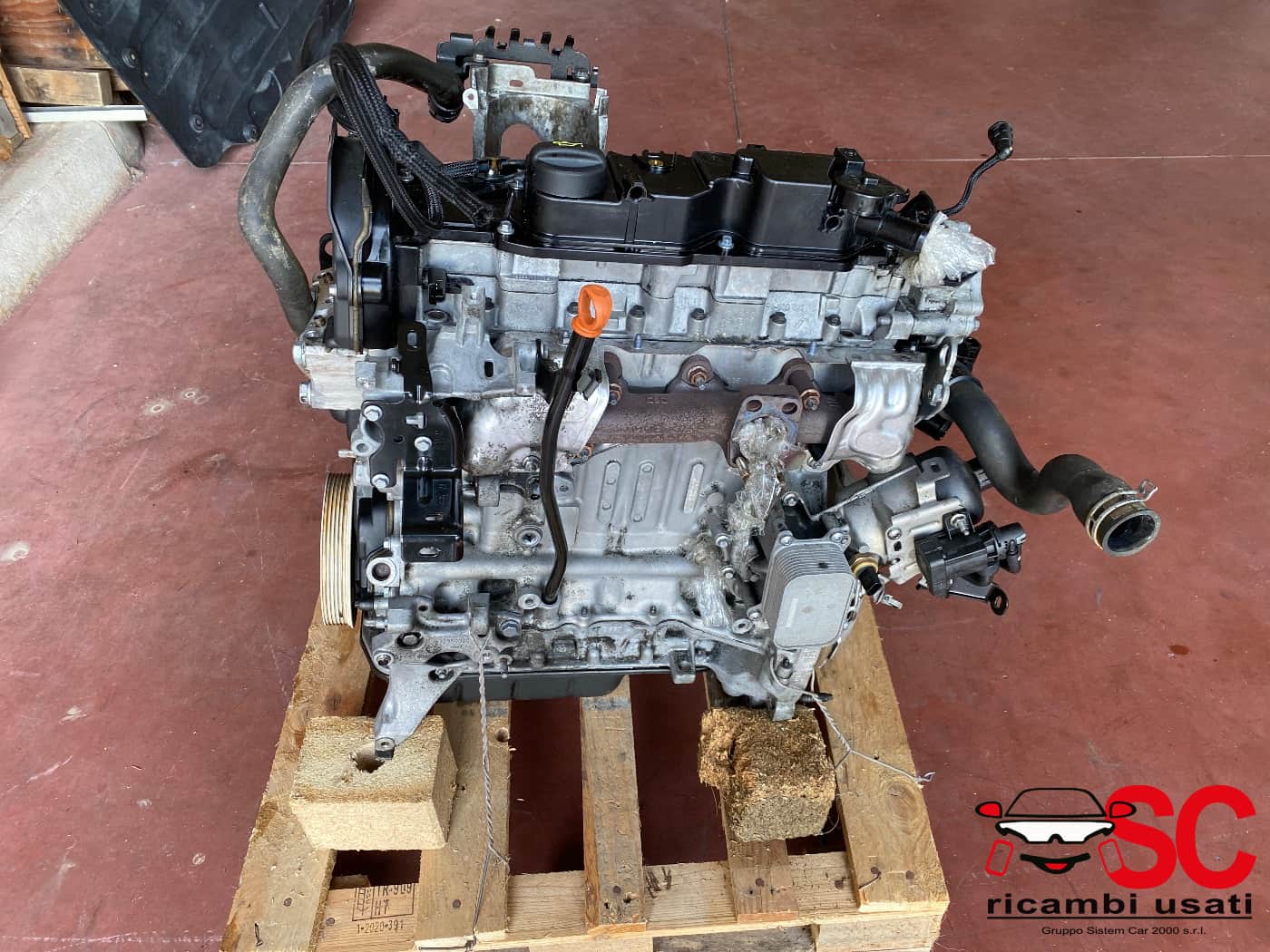 Motore 1.6 Hdi Peugeot 2008 BH02 120.000 KM - W00582