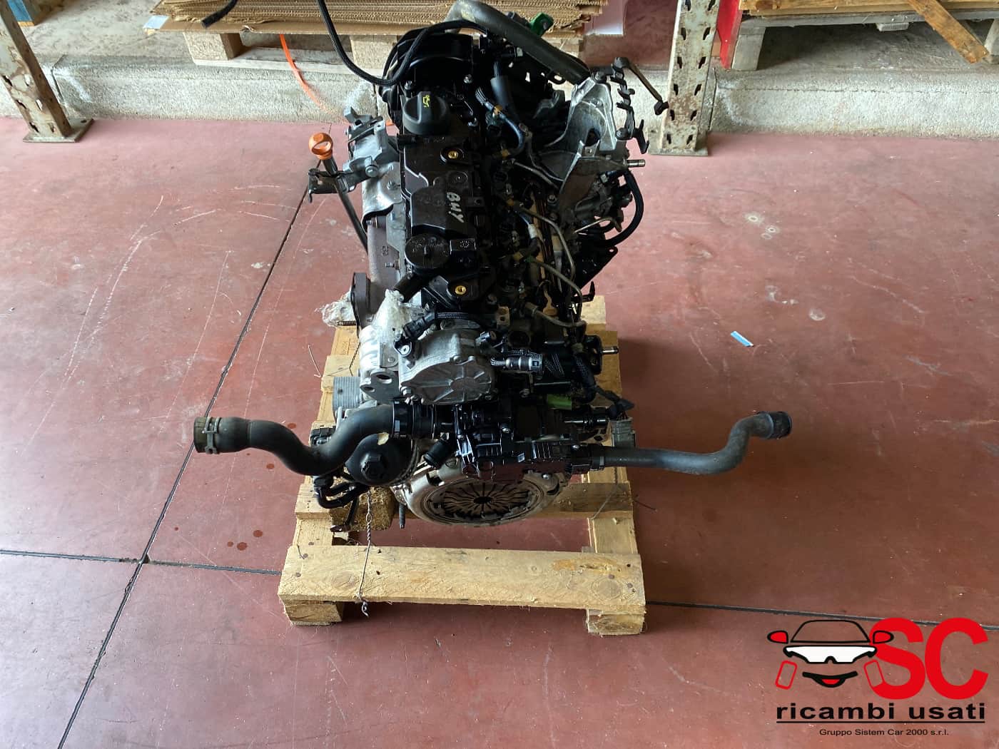 Motore 1.6 Hdi Peugeot 2008 BH02 120.000 KM - W00582