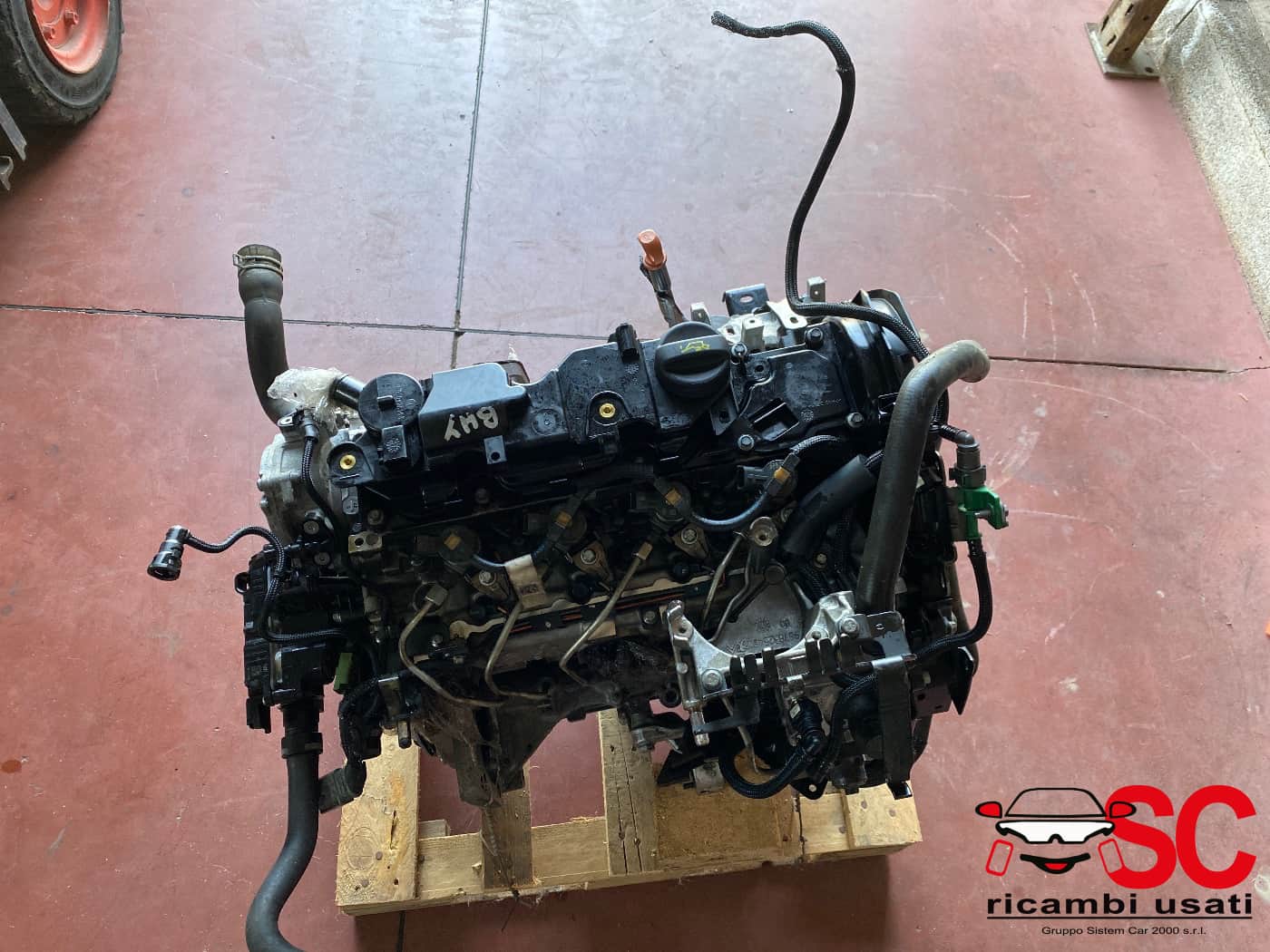 Motore 1.6 Hdi Peugeot 2008 BH02 120.000 KM - W00582