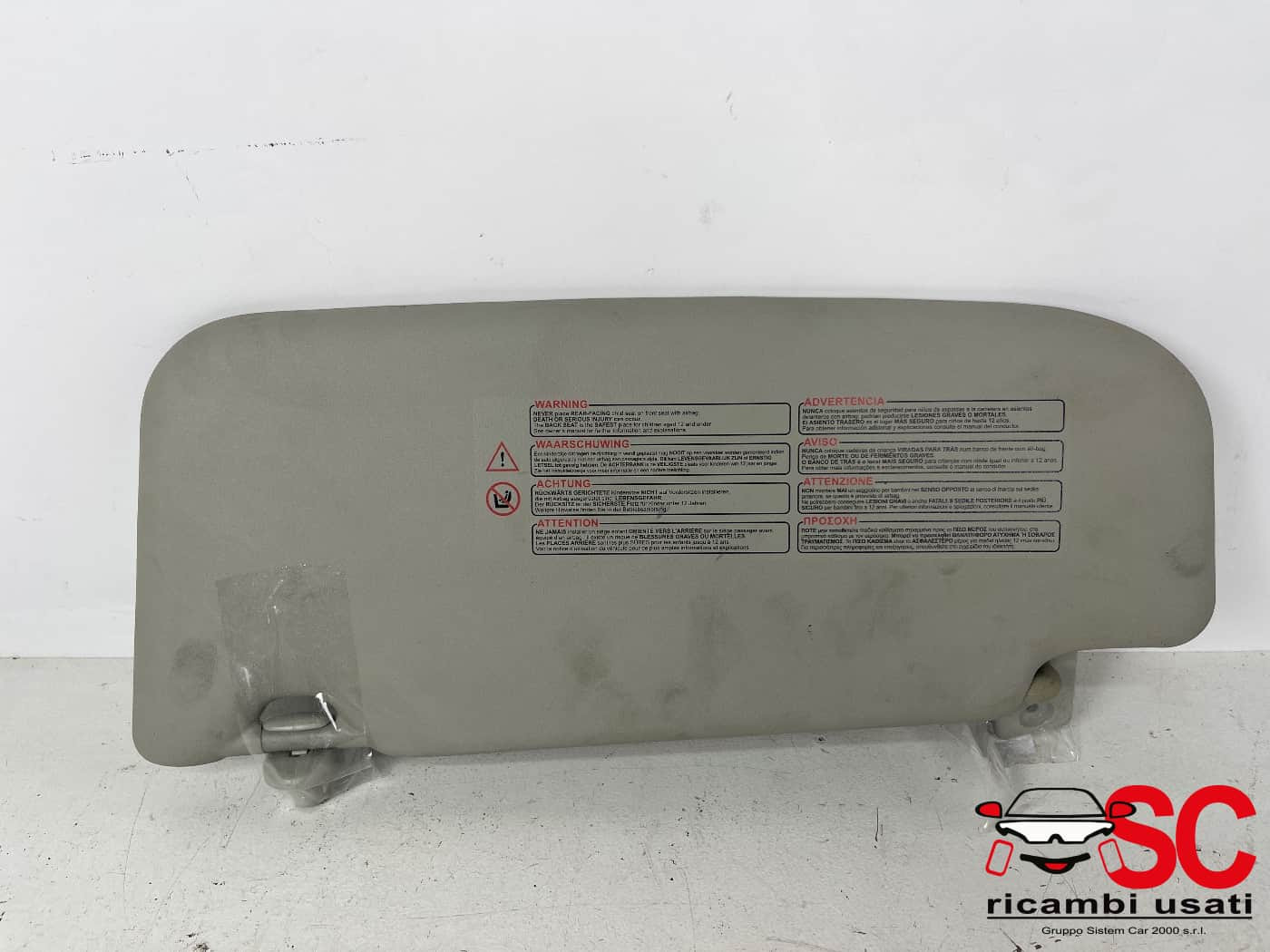 PARASOLE ALETTA LATO PASSEGGERO NISSAN Qashqai 2° Serie (10>13)
