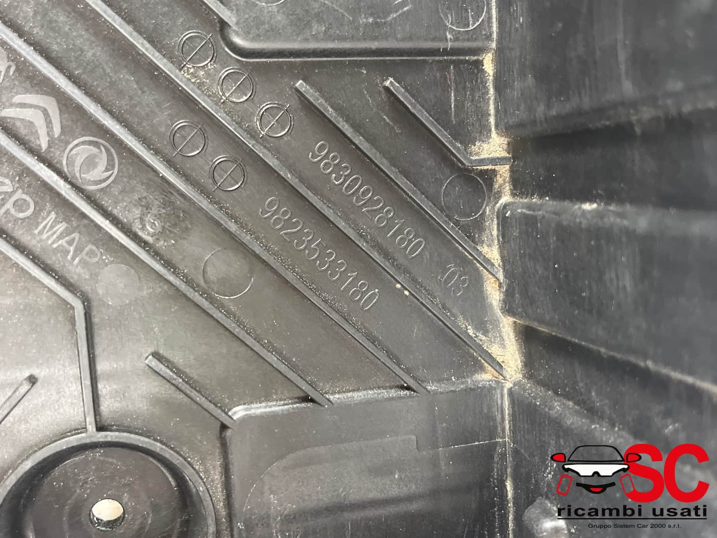 9823533180 ALLOGGIO BATTERIA OPEL Corsa F Serie diesel