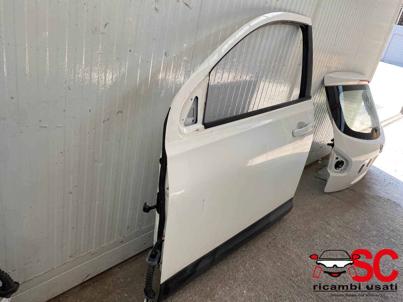 PORTIERA ANTERIORE SINISTRA NISSAN Qashqai 2° Serie (10>13)