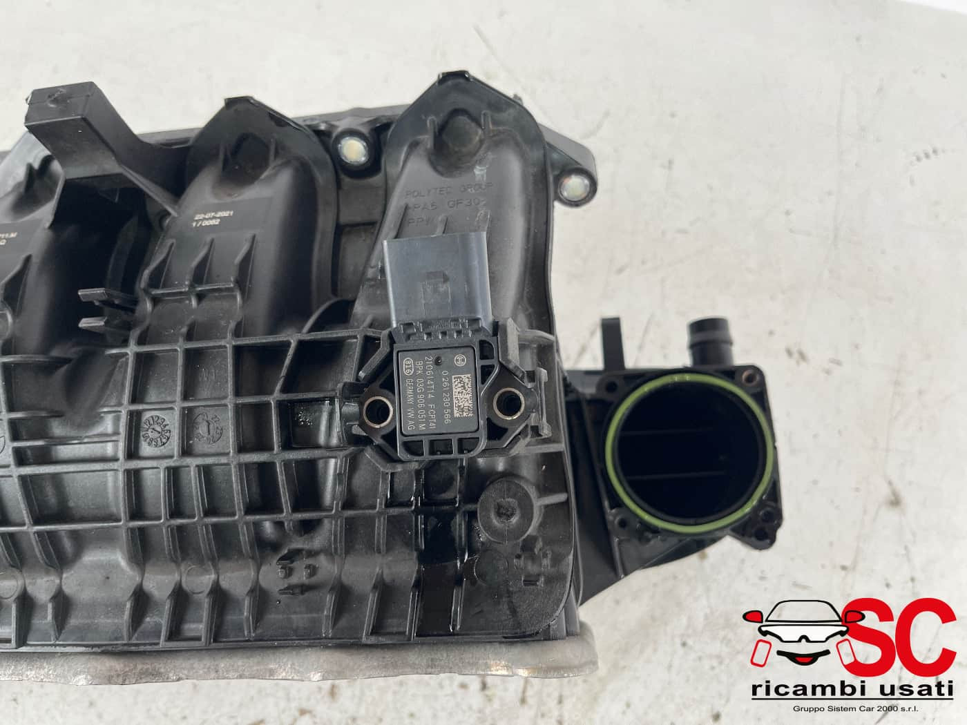 04E129711M 04E129711M COLLETTORE ASPIRAZIONE AUDI A3 Sportback (8YA) diesel