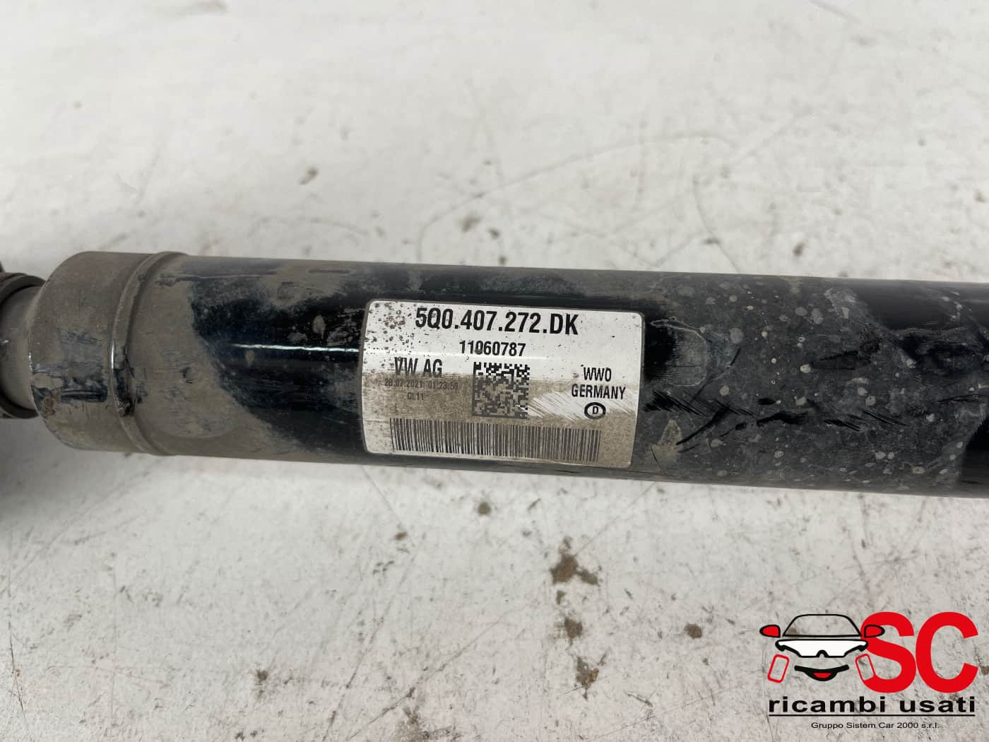 SEMIASSE ANTERIORE DESTRO AUDI A3 Sportback (8YA) 5Q0407272DK (19>)