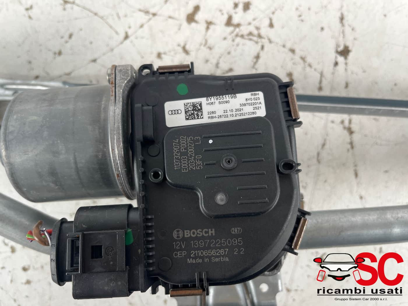 MOTORINO TERGICRISTALLO ANTERIORE AUDI A3 Sportback (8YA) 8Y1955119B (19>)