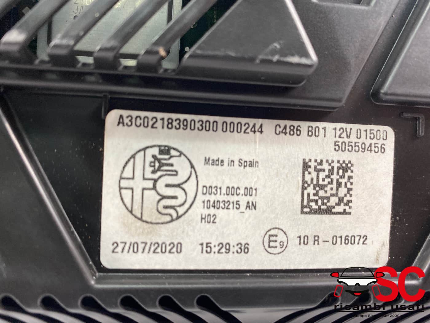 Quadro Strumenti Alfa Romeo Stelvio Quadrifoglio 50559456 50571248 - 42261