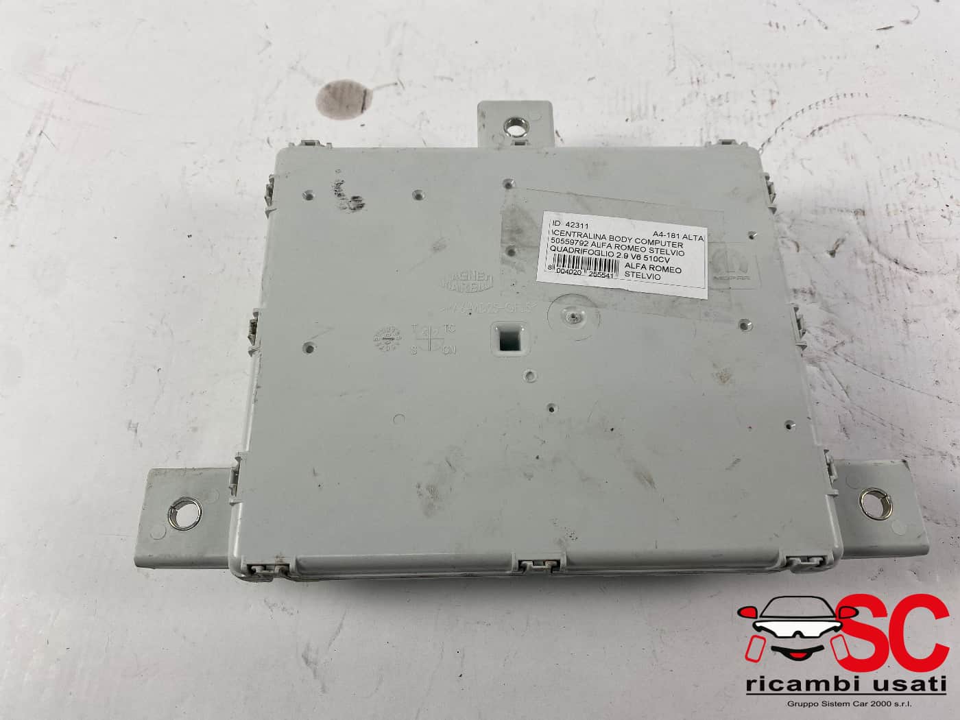 Centralina Body Computer Alfa Romeo Stelvio 2.9 V6 50559792 - 42311 Centralina Body Computer Alfa Romeo Stelvio 2.9 V6 50559792 - 42311