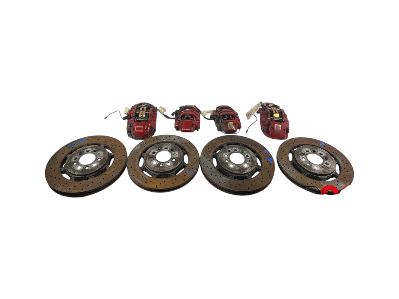 Kit Pinze Freni Stelvio Quadrifoglio 50557515 50573666 50557519 50573656 - 42346