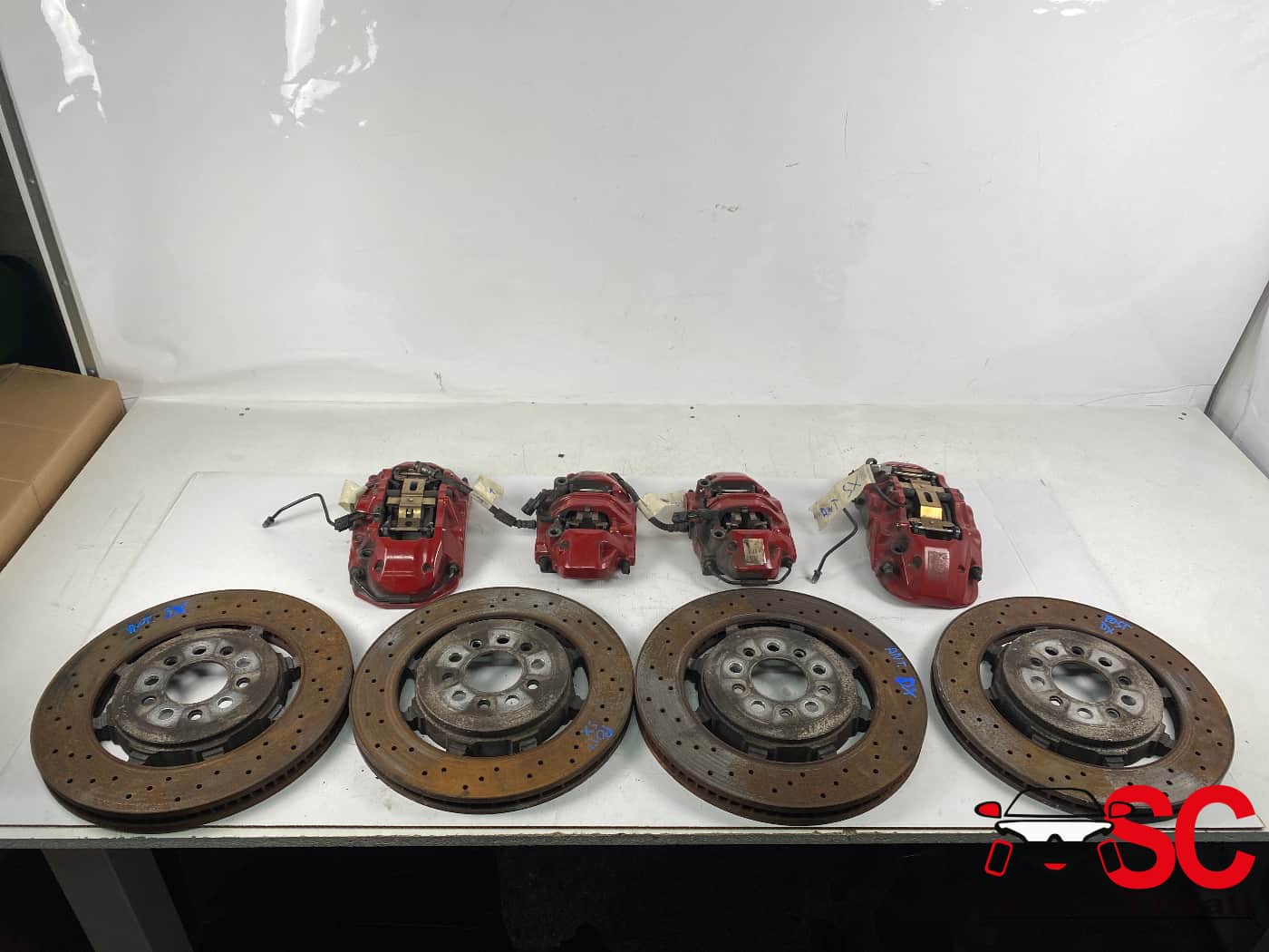 Kit Pinze Freni Stelvio Quadrifoglio 50557515 50573666 50557519 50573656 - 42346