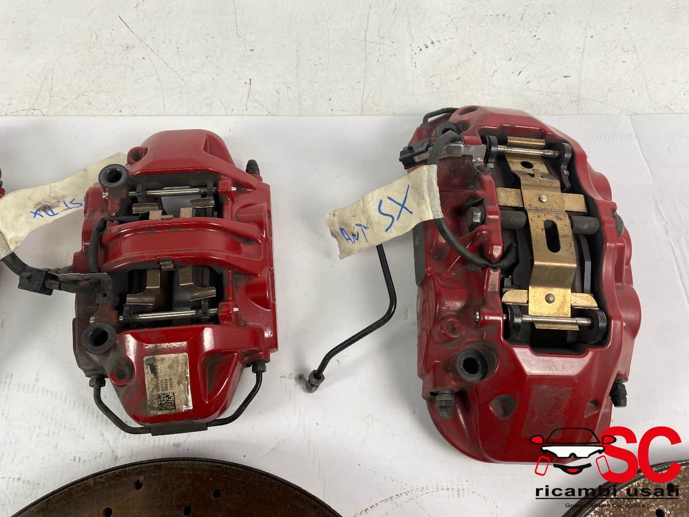 Kit Pinze Freni Stelvio Quadrifoglio 50557515 50573666 50557519 50573656 - 42346