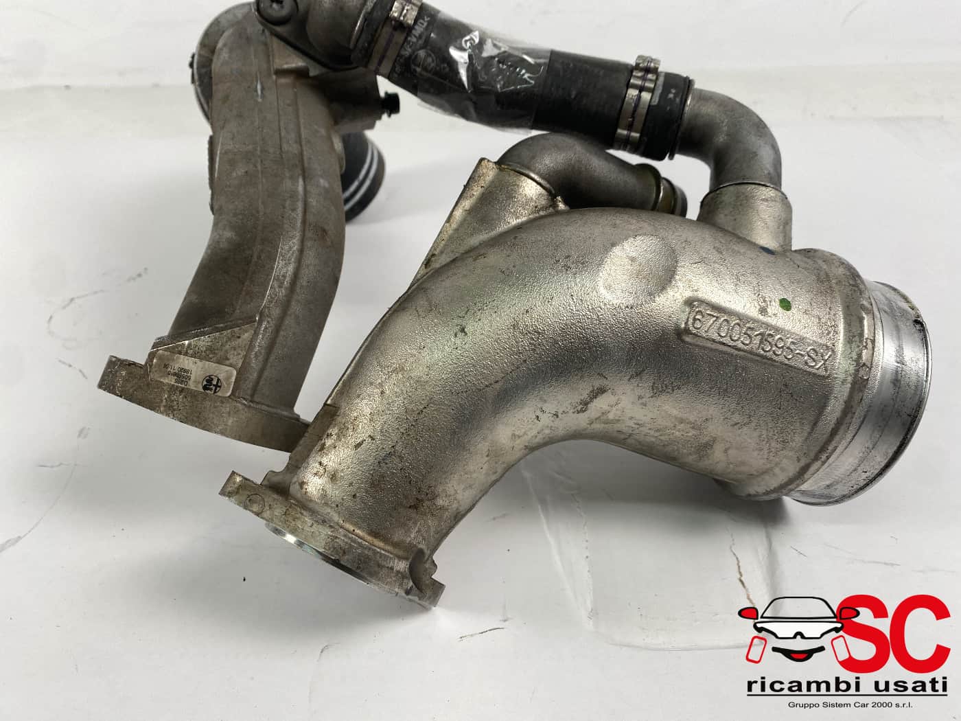 Tubo Intercooler Turbina Sinistra Stelvio 2.9 V6 670051595 50558610 - 42354