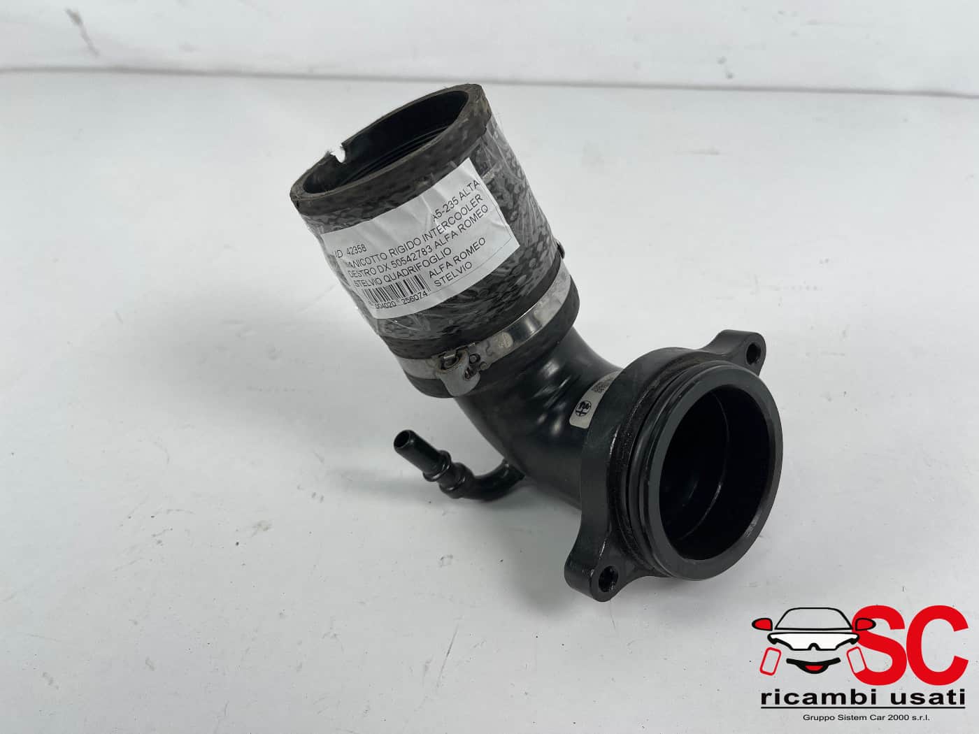 Tubo Manicotto Intercooler Stelvio Quadrifoglio 50542783 - 42358 Tubo Manicotto Intercooler Stelvio Quadrifoglio 50542783 - 42358