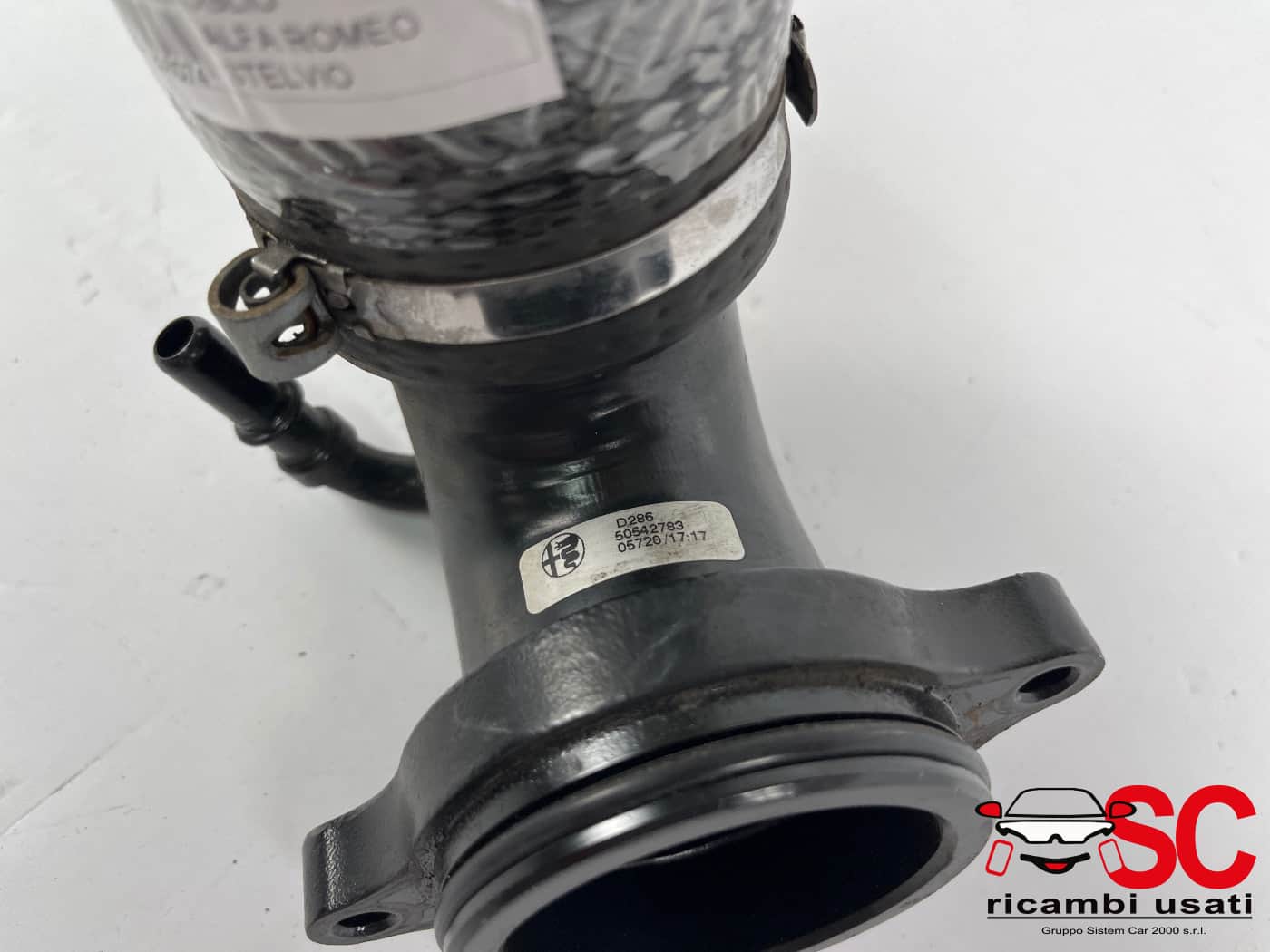 Tubo Manicotto Intercooler Stelvio Quadrifoglio 50542783 - 42358 Tubo Manicotto Intercooler Stelvio Quadrifoglio 50542783 - 42358