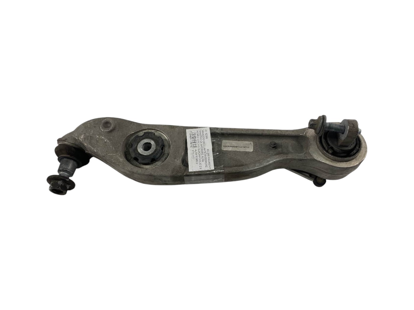 Braccio Oscillante Sinistro Stelvio Quadrifoglio 50563122 - 42368 Braccio Oscillante Sinistro Stelvio Quadrifoglio 50563122 - 42368