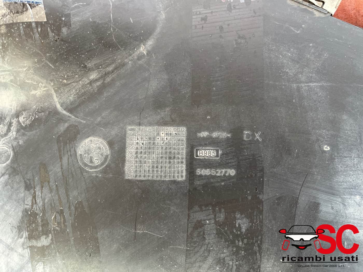 Riparo Sottoscocca Alfa Romeo Stelvio 50552770 50552769 - 42380 Riparo Sottoscocca Alfa Romeo Stelvio 50552770 50552769 - 42380