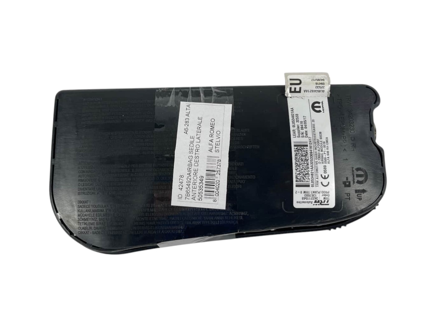 Airbag Sedile Anteriore Destro Alfa Romeo Stelvio 50535349 - 42478