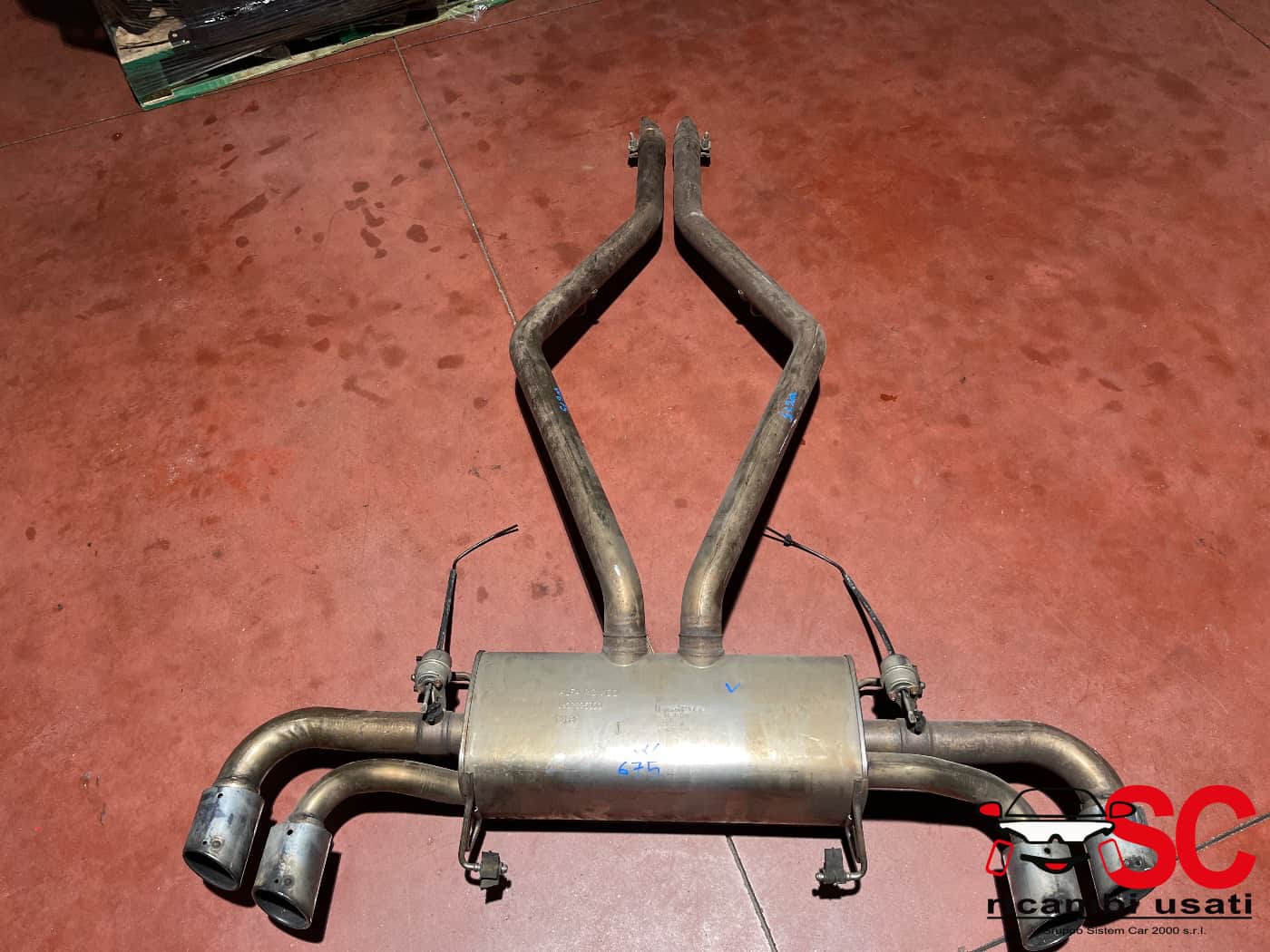 Marmitta Scarico Alfa Stelvio Quadrifoglio 1837095000 - W00675