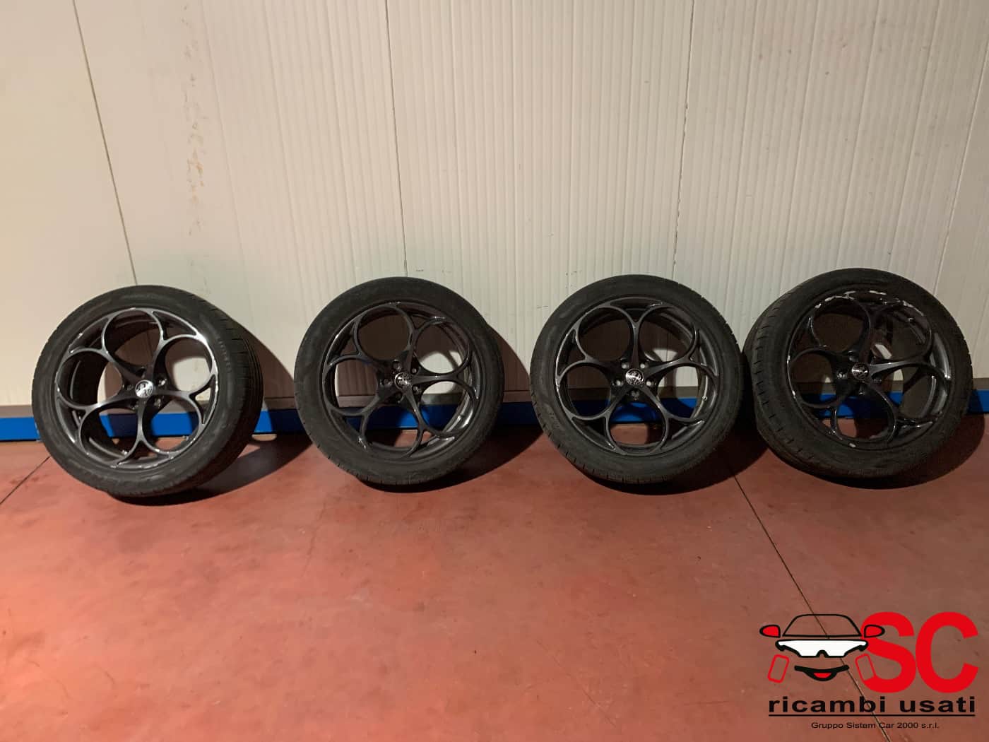 Cerchi R20 Alfa Romeo Stelvio Quadrifoglio 156117311 - W00676