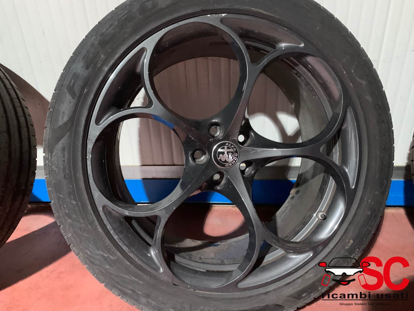 Cerchi R20 Alfa Romeo Stelvio Quadrifoglio 156117311 - W00676