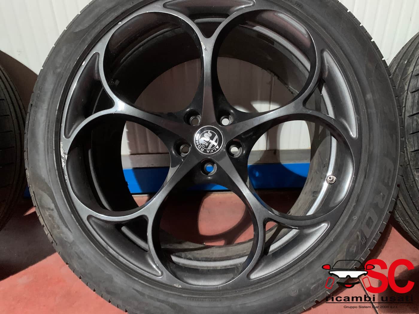 Cerchi R20 Alfa Romeo Stelvio Quadrifoglio 156117311 - W00676