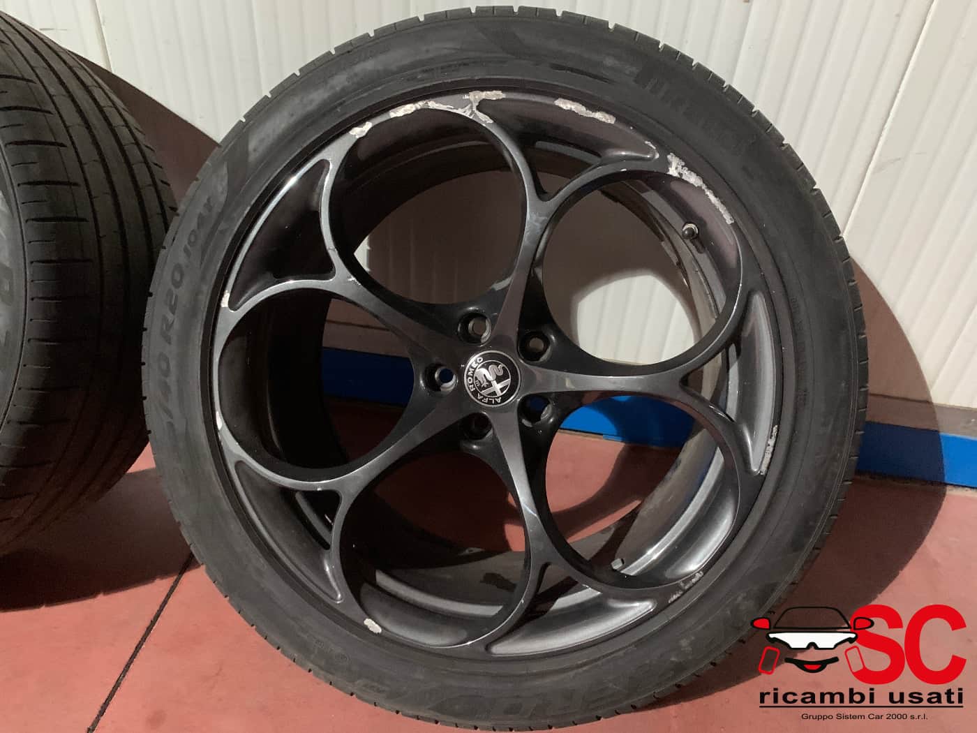 Cerchi R20 Alfa Romeo Stelvio Quadrifoglio 156117311 - W00676