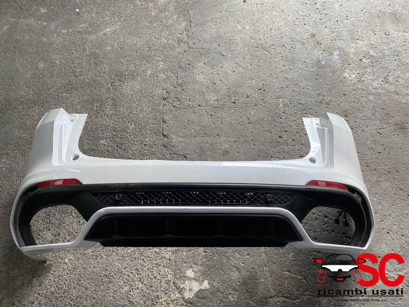 Paraurti Posteriore Stelvio Quadrifoglio  - W00734