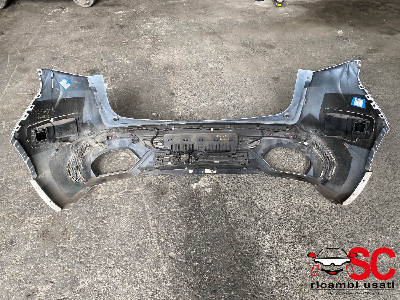 Paraurti Posteriore Stelvio Quadrifoglio  - W00734