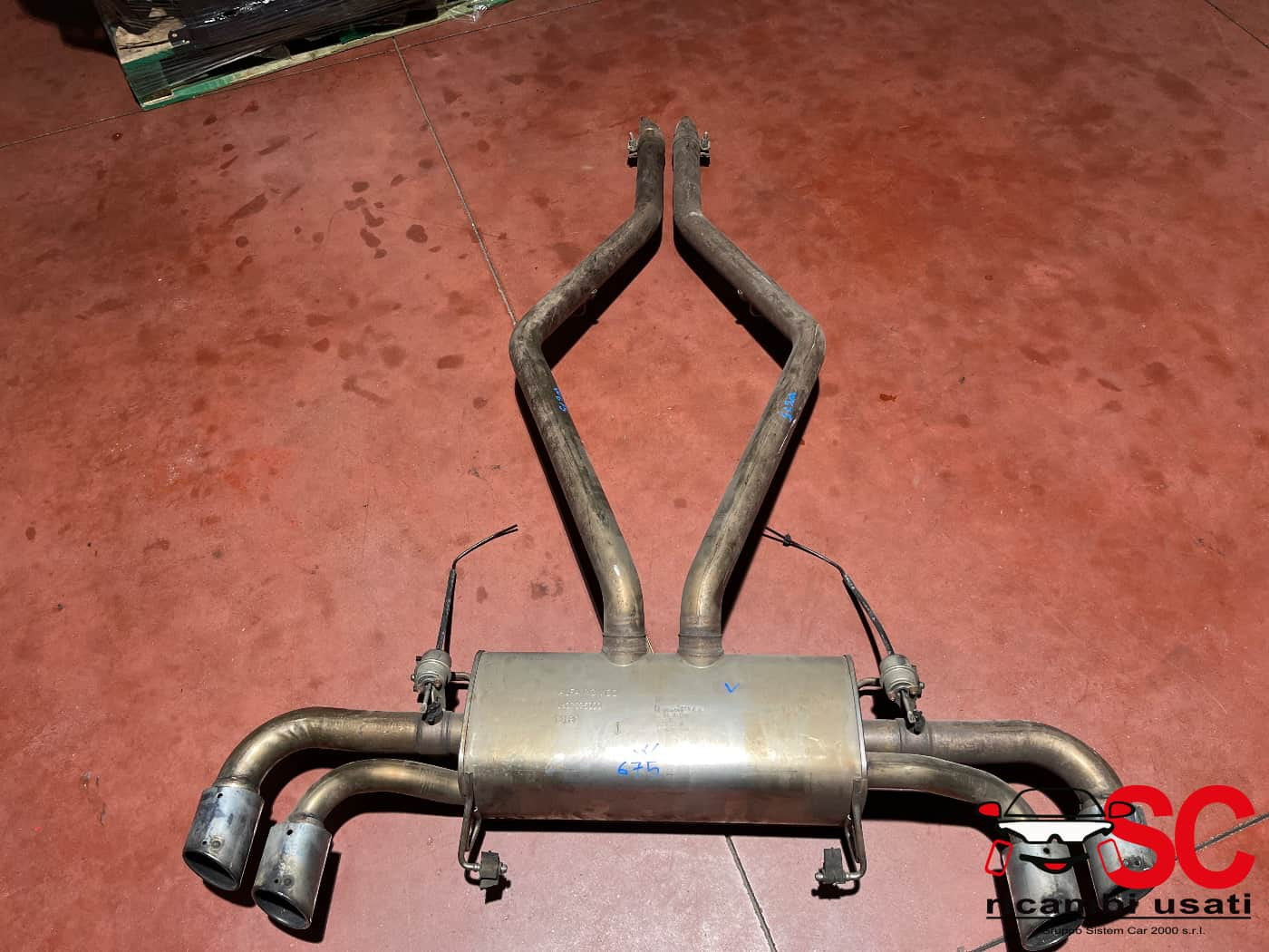 MARMITTA COMPLETA DI TERMINALE SCARICO ALFA ROMEO Stelvio Serie (949_) 1837095000 (16>)