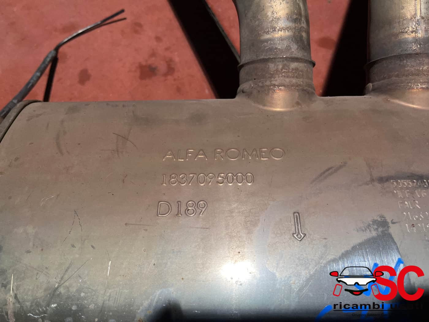 MARMITTA COMPLETA DI TERMINALE SCARICO ALFA ROMEO Stelvio Serie (949_) 1837095000 (16>)