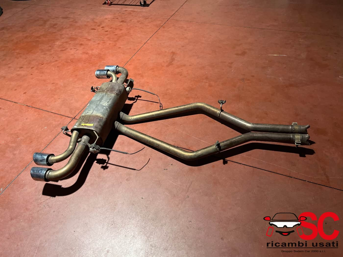 MARMITTA COMPLETA DI TERMINALE SCARICO ALFA ROMEO Stelvio Serie (949_) 1837095000 (16>)