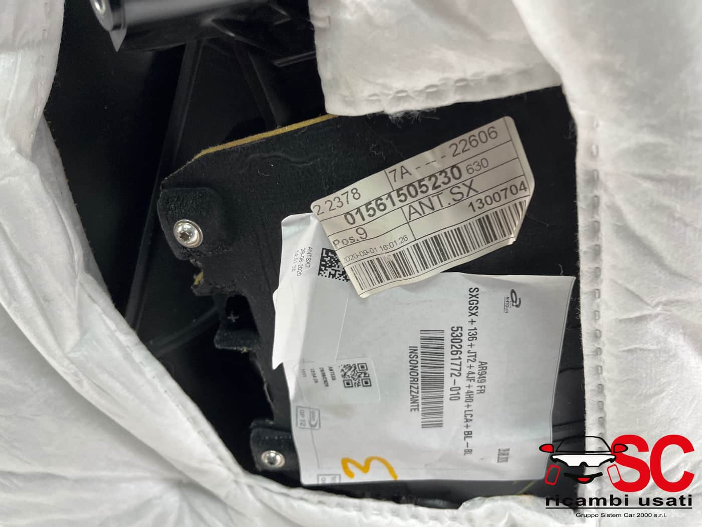 PANNELLO INTERNO PORTIERA ANT SX ALFA ROMEO Stelvio Serie (949_) 156150523 (16>)