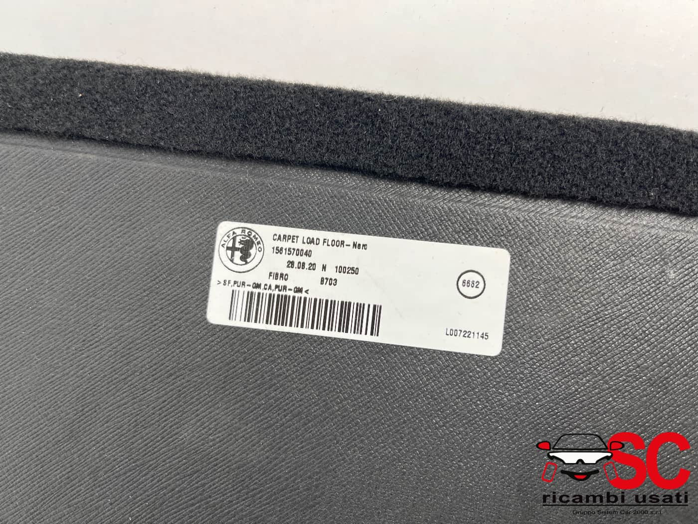 PANNELLO INTERNO BAGAGLIAIO ALFA ROMEO Stelvio Serie (949_) 156129461 (16>)