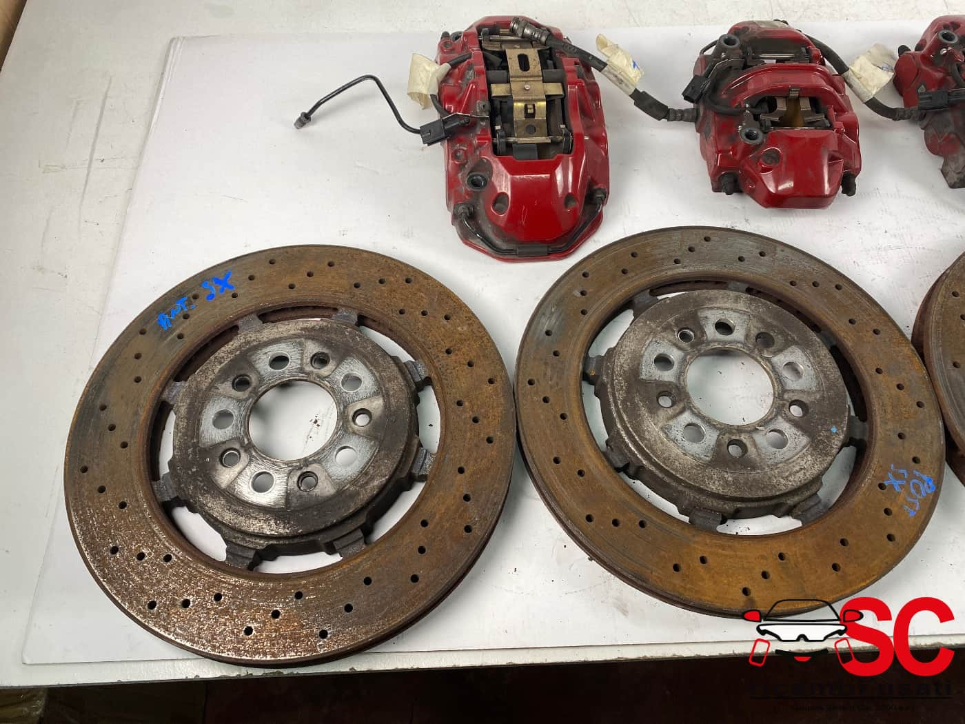 PINZE FRENI ANTERIORI E POSTERIORI ALFA ROMEO Stelvio Serie (949_) 50557515 (16>)